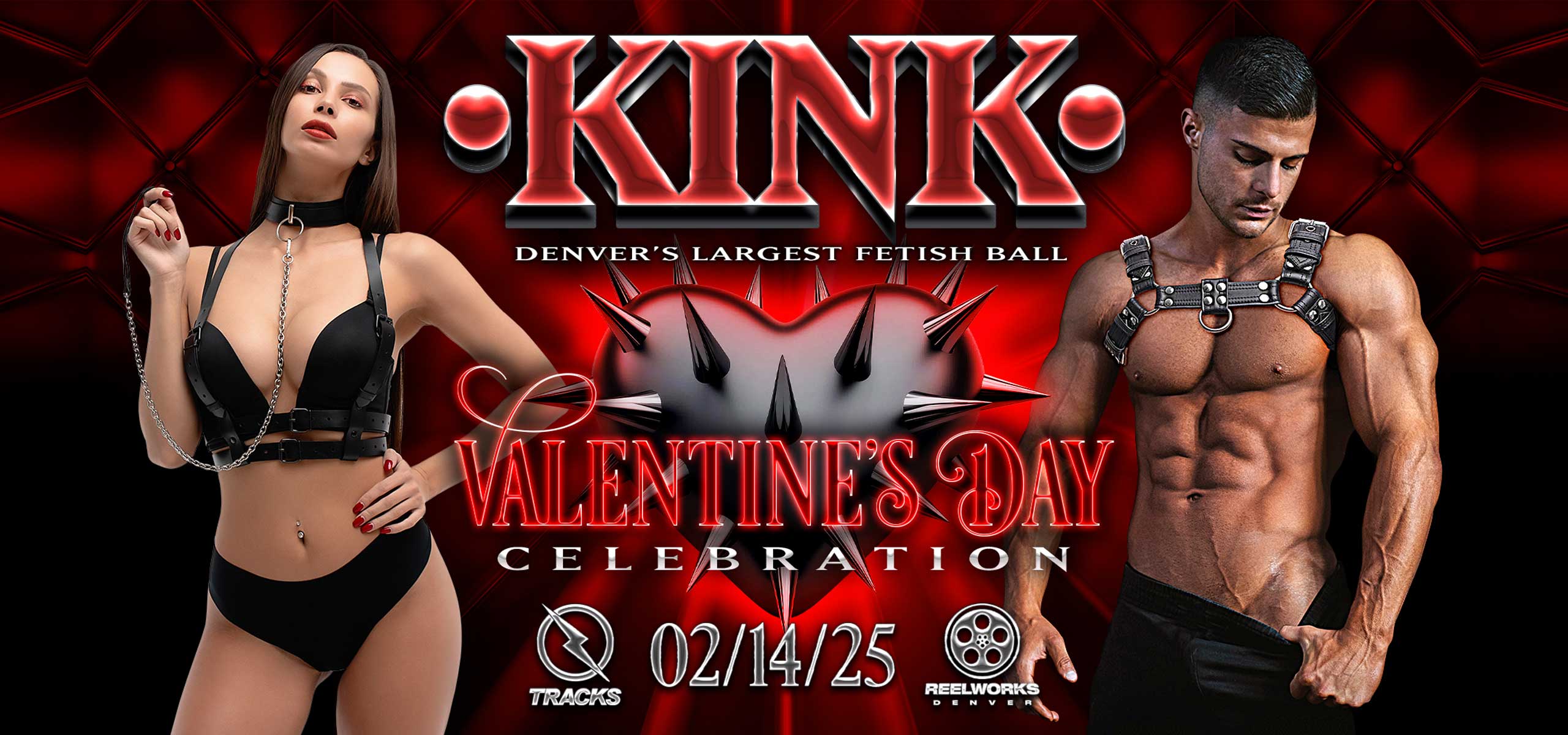 KINK | Denver’s Largest Fetish Ball – Valentine’s Day Celebration